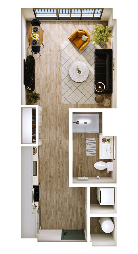 Stella at Star Metals S3 Studio Floor Plan